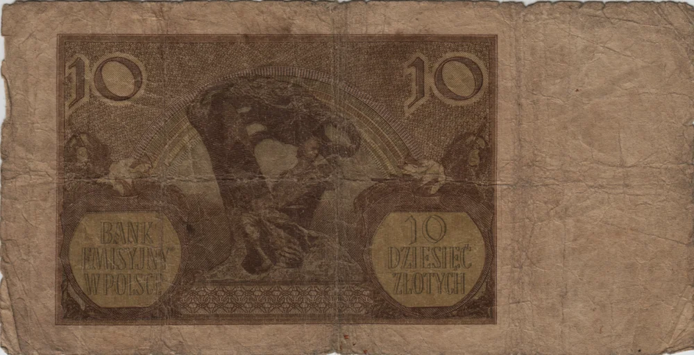 10 Złoty, 1940 Obverse