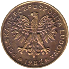 Preview 2 Złoty, 1982 obverse