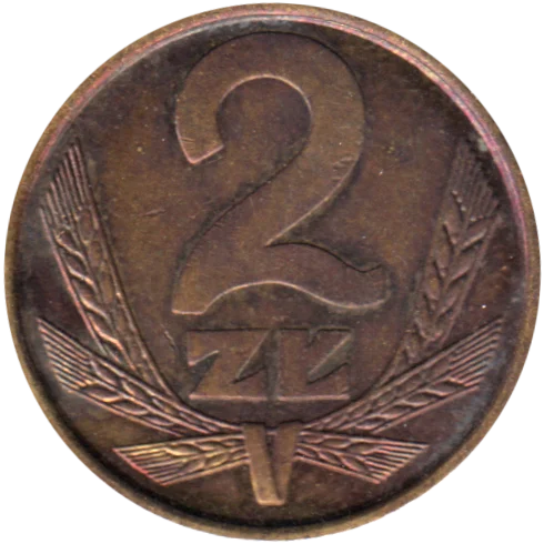 2 Złoty, 1982 Reverse