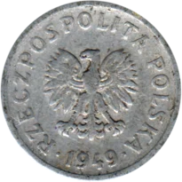 Preview 10 groszy, 1949 obverse