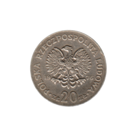Preview 20 Złoty, 1976 obverse