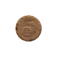 Preview 5 Złoty, 1987 reverse