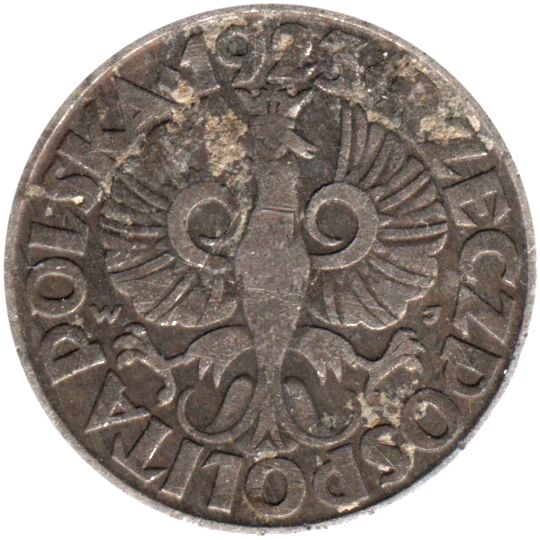 50 groszy, 1923 Obverse