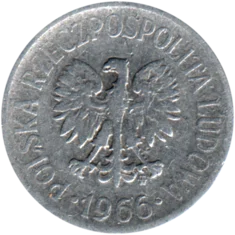 Preview 20 groszy, 1966 obverse