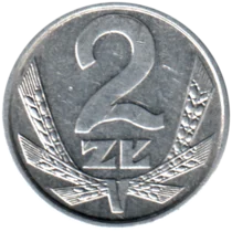 Preview 2 Złoty, 1989 reverse
