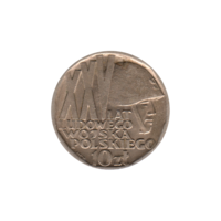 Preview 10 Złoty, 1968 reverse