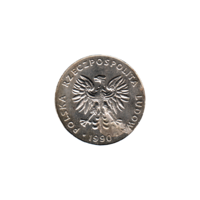 Preview 20 Złoty, 1990 obverse