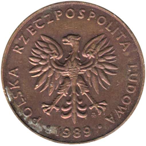 10 Złoty, 1989 Obverse