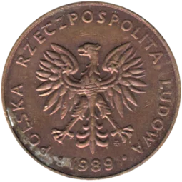 Preview 10 Złoty, 1989 obverse