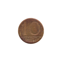 Preview 10 Złoty, 1989 reverse