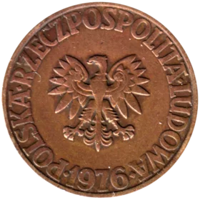 Preview 10 Złoty, 1976 obverse