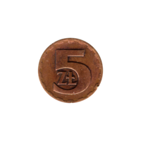 Preview 5 Złoty, 1976 reverse