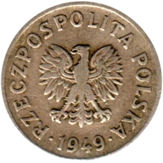 Preview 20 groszy, 1949 obverse