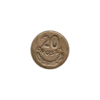 Preview 20 groszy, 1949 reverse