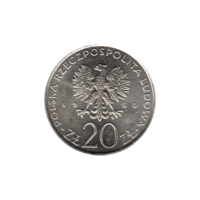 Preview 20 Złoty, 1980 obverse