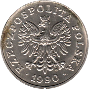 Preview 50 Złoty, 1990 obverse