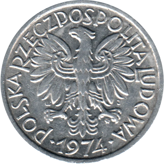 2 Złoty, 1974 Obverse