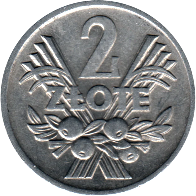 2 Złoty, 1974 Reverse