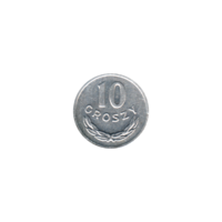 Preview 10 groszy, 1981 reverse