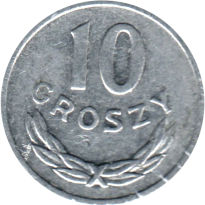 10 groszy, 1979 Reverse