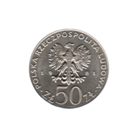 Preview 50 Złoty, 1981 obverse