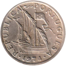 Preview 2½ Escudos, 1974 obverse