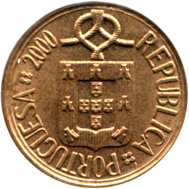 1 Escudo, 2000 Obverse