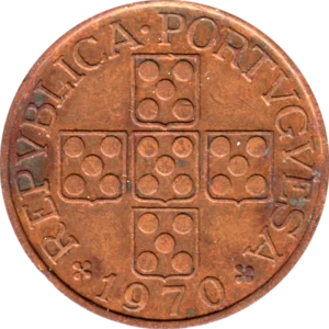 Preview 1 Escudo, 1970 obverse