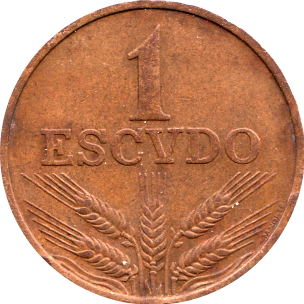1 Escudo, 1970 Reverse