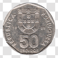 Preview 50 Escudos, 1989 reverse