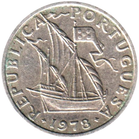 2½ Escudos, 1978 Obverse