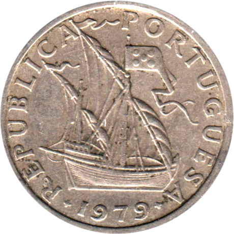 2½ Escudos, 1979 Obverse