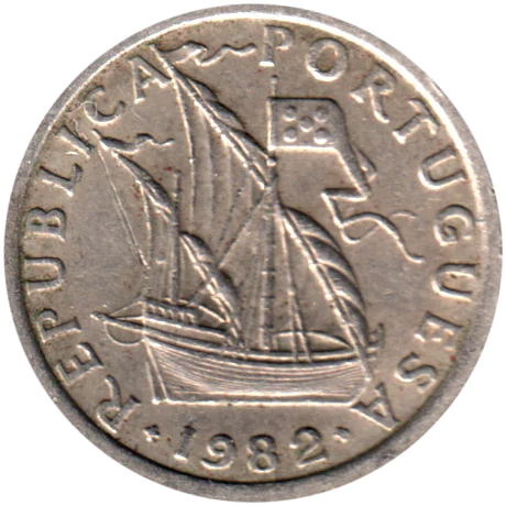 2½ Escudos, 1982 Obverse