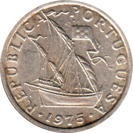 2½ Escudos, 1975 Obverse