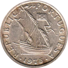 Preview 2½ Escudos, 1975 obverse