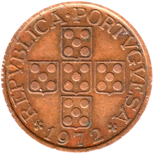 50 centavos, 1972 Obverse