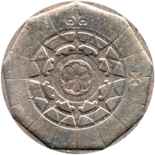 Preview 20 Escudos, 1986 obverse