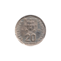 Preview 20 Escudos, 1986 reverse