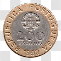 Preview 200 Escudos, 1992 reverse