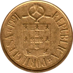 Preview 5 Escudos, 1991 obverse