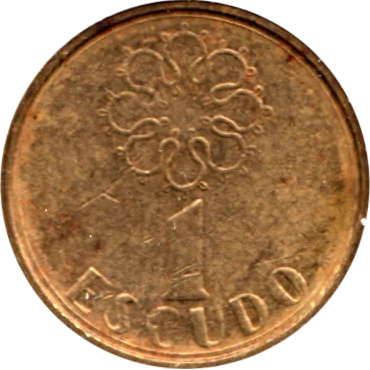Preview 1 Escudo, 1986 reverse