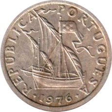 Preview 2½ Escudos, 1976 obverse