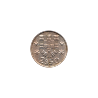 Preview 2½ Escudos, 1976 reverse