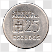 Preview 25 Escudos, 1981 reverse
