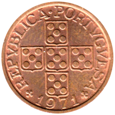 Preview 20 centavos, 1971 obverse