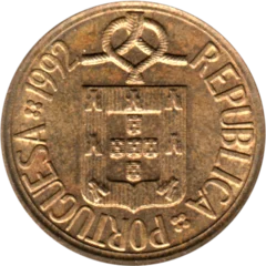 Preview 5 Escudos, 1992 obverse