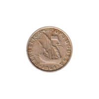 Preview 5 Escudos, 1964 obverse