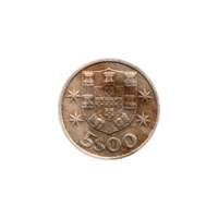 Preview 5 Escudos, 1964 reverse