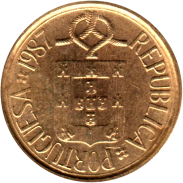 1 Escudo, 1987 Obverse