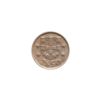 Preview 2½ Escudos, 1973 reverse